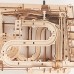 ROBOTIME 3D Wooden Laser-Cut Puzzle DIY Assembly Craft Kits Waterwheel Coaster with Steel Balls Best Birthday Gifts for Adults and Kids Age 14 + Waterwheel Coaster B07BFSP8FV